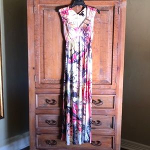 Multi Colored Long Sundress in Excellent Shape